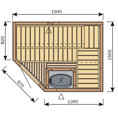 Harvia Variant S2015L Formula