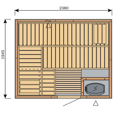 Harvia Variant S2520 Formula