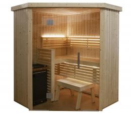 Sauna Harvia Variant View Corner S1616CV